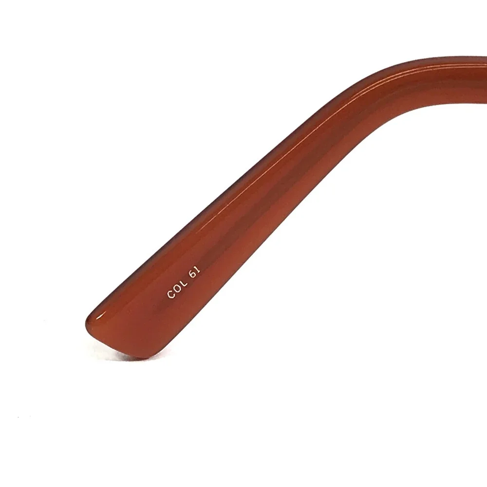 ogi Petite Eyeglasses Frames 9019 COL. 61 Burnt Orange Cat Eye 48-18-135
